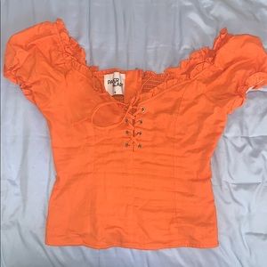 Off the shoulder/ shoulder Top